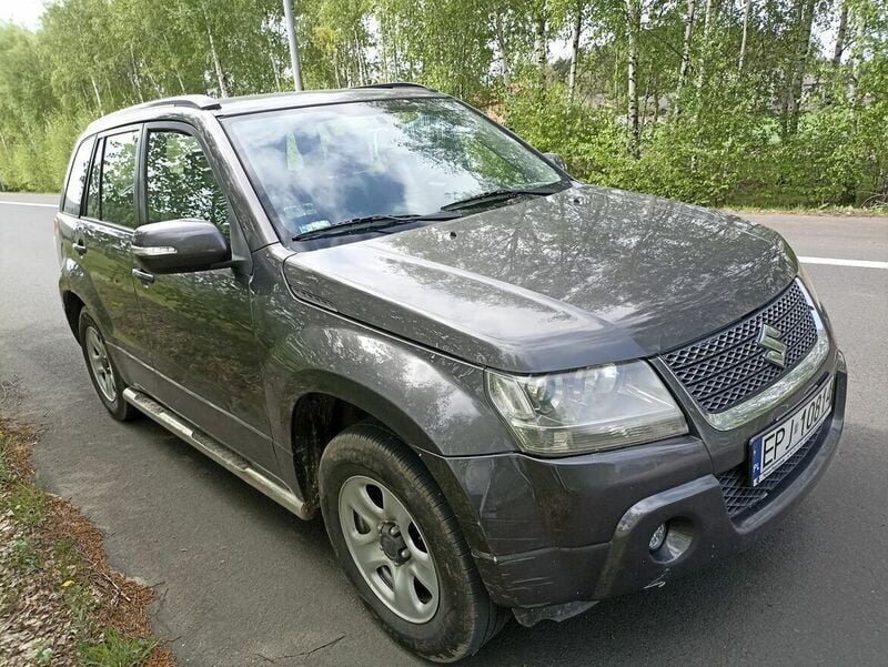 Szary Używany 2009 Suzuki Grand Vitara SUV | 19 900 zł - Obraz 1/4