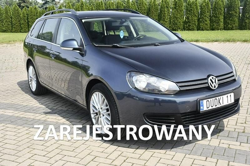 Niebieski Używany 2010 VW Golf VI Kombi | 14 900 zł (Dobra cena) - Obraz 1/4