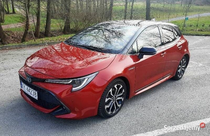 Używany Toyota Corolla 152 KM (111 kW) 2019 Bordowy Hatchback