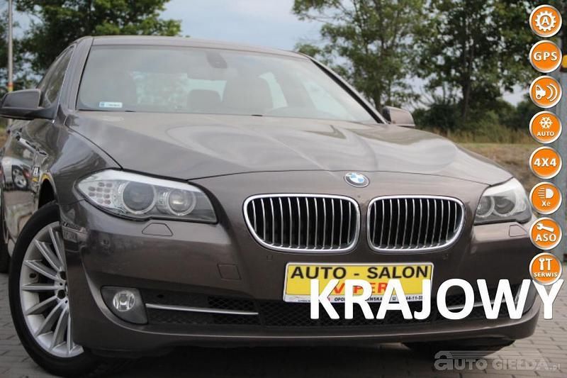 Złoty Używany 2012 BMW 525 Sedan/Limuzyna | 79 704 zł - Obraz 1/4