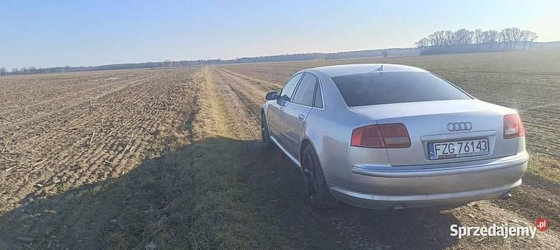 Używany Audi A8 Comfort 2006 Srebrny Sedan/Limuzyna