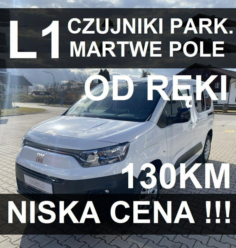 Biały Nowe 2024 Fiat Doblò Minivan | 119 924 zł - Obraz 1/3