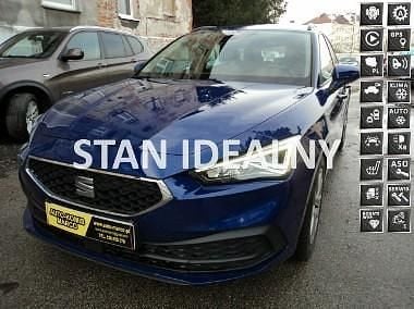 Niebieski Używany 2021 Seat Leon Kombi | 93 000 zł (Drogi) - Obraz 1/4