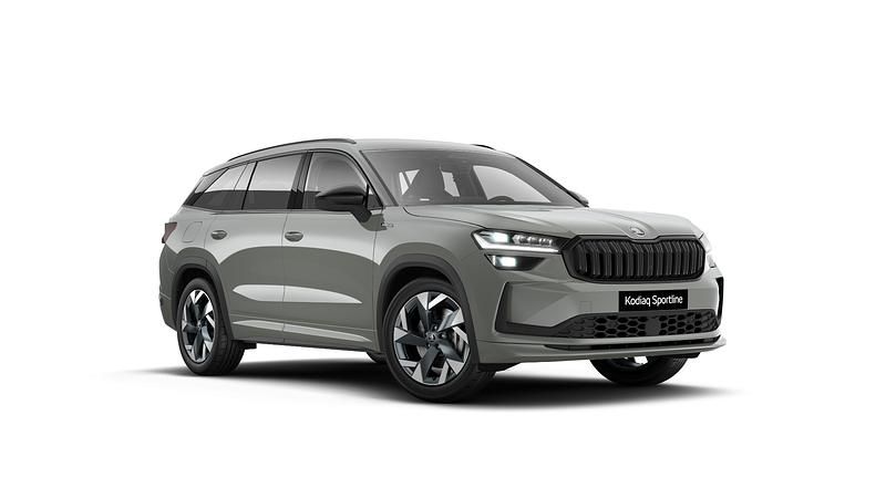 Szary steel niemetalizowany Nowe 2025 Skoda Kodiaq SportLine SUV | 253 950 zł (Uczciwa cena) - Obraz 1/3