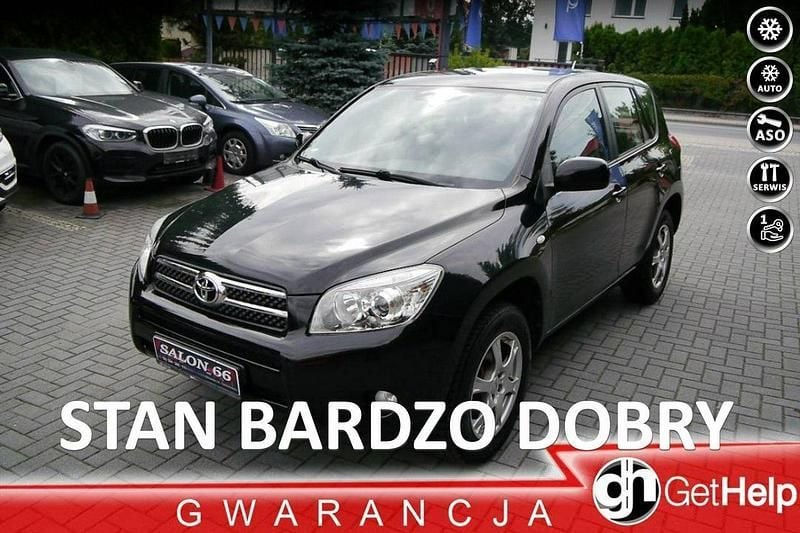 Czarny Używany 2008 Toyota RAV4 SUV | 34 700 zł (Uczciwa cena) - Obraz 1/4