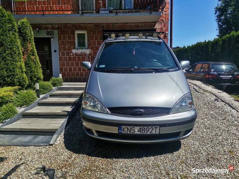 Niebieski Używany 2002 Ford Galaxy Minivan | 6200 zł (Uczciwa cena) - Obraz 1/4