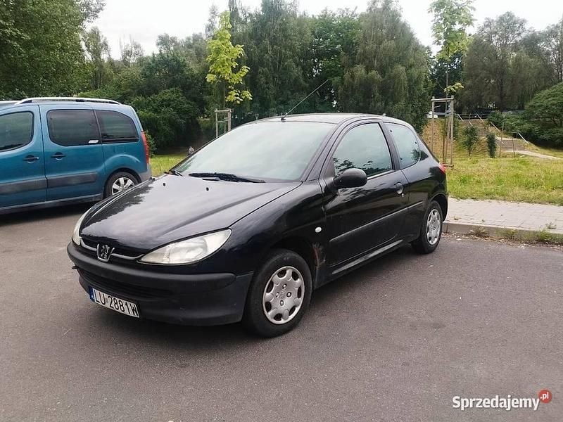 Czarny Używany 2000 Peugeot 206 Hatchback | 1800 zł (Uczciwa cena) - Obraz 1/4