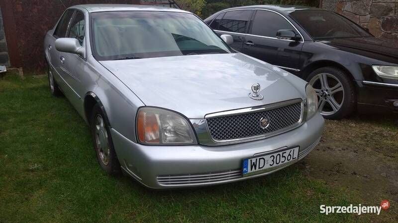 Używany Cadillac Deville 2000 Srebrny Sedan/Limuzyna
