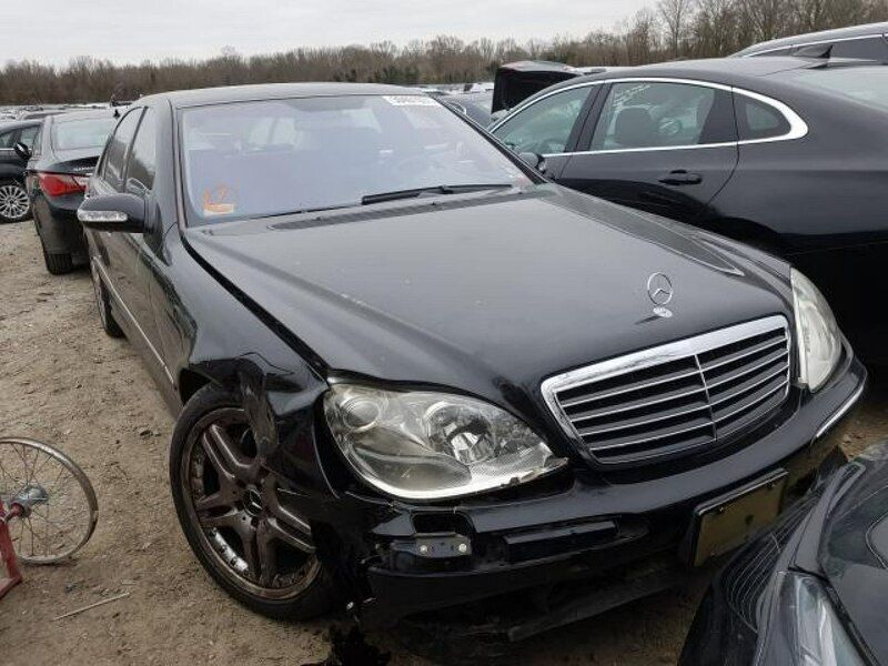 Używany Mercedes S55 AMG AMG 494 KM (363 kW) 2005 Czarny Sedan/Limuzyna