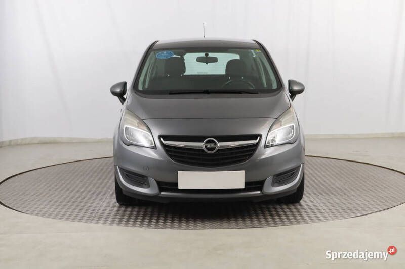 Szary Używany 2015 Opel Meriva Minivan | 34 999 zł (Dość drogi) - Obraz 1/4