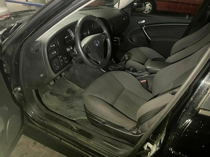 Używany Saab 9-5 2008 Czarny Sedan/Limuzyna