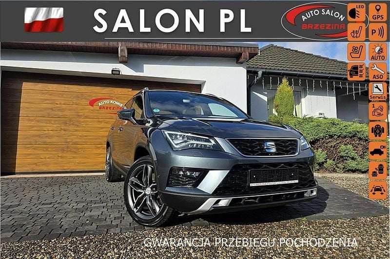 Szary Używany 2017 Seat Ateca SUV | 69 900 zł (Dobra cena) - Obraz 1/4