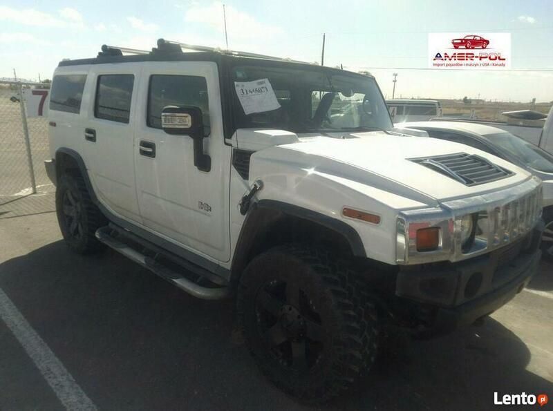 Biały Używany 2007 Hummer H2 SUV | 98 000 zł - Obraz 1/4