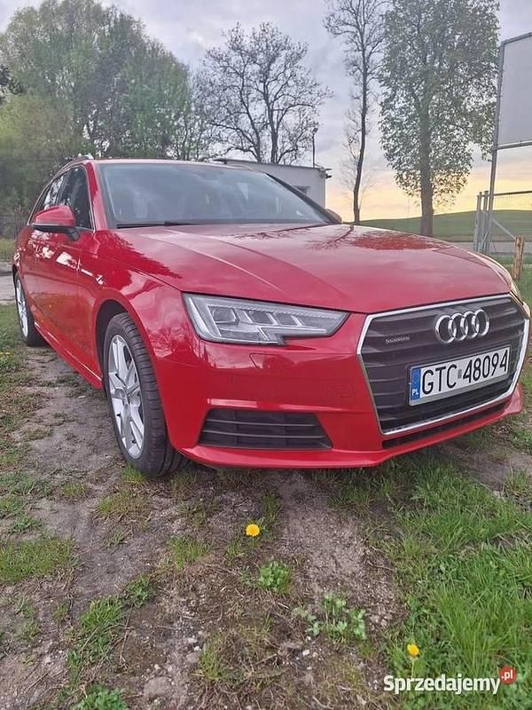 Czerwony Używany 2017 Audi A4 Kombi | 87 000 zł (Drogi) - Obraz 1/4