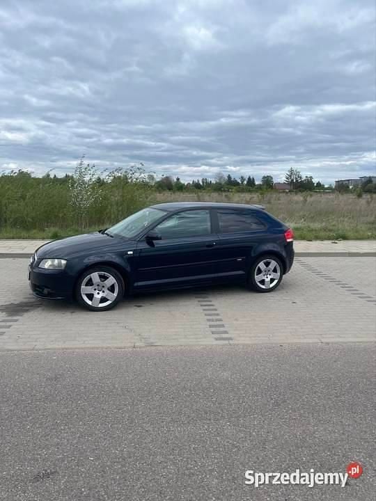 Używany Audi A3 S-Line 2007 Granatowy Hatchback