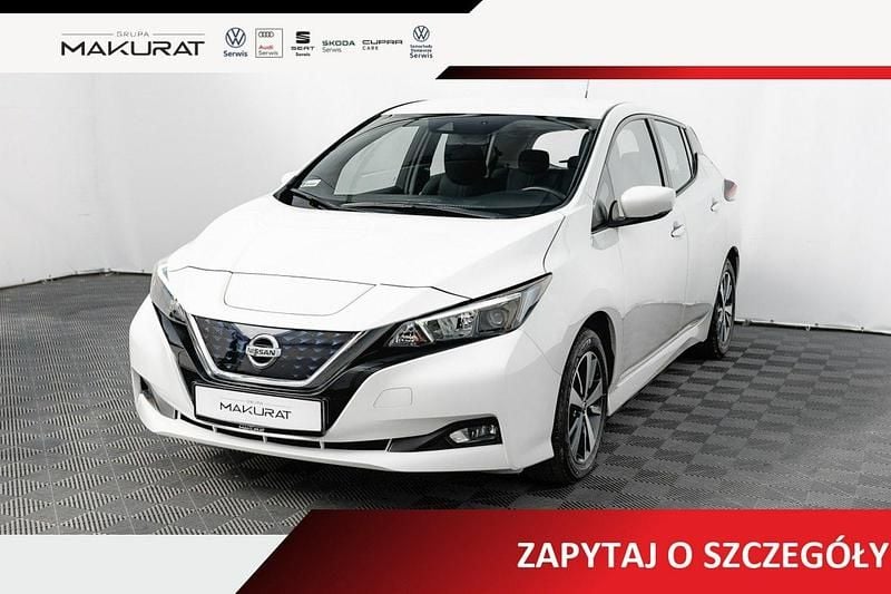 Biały (metalik) Używany 2022 Nissan Leaf Hatchback | 74 850 zł (Uczciwa cena) - Obraz 1/4