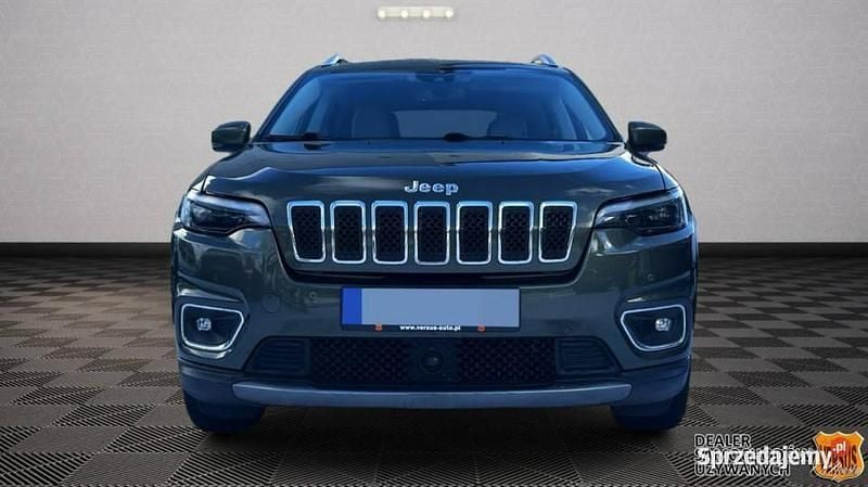 Zielony Używany 2019 Jeep Cherokee Limited SUV | 87 000 zł (Uczciwa cena) - Obraz 1/4