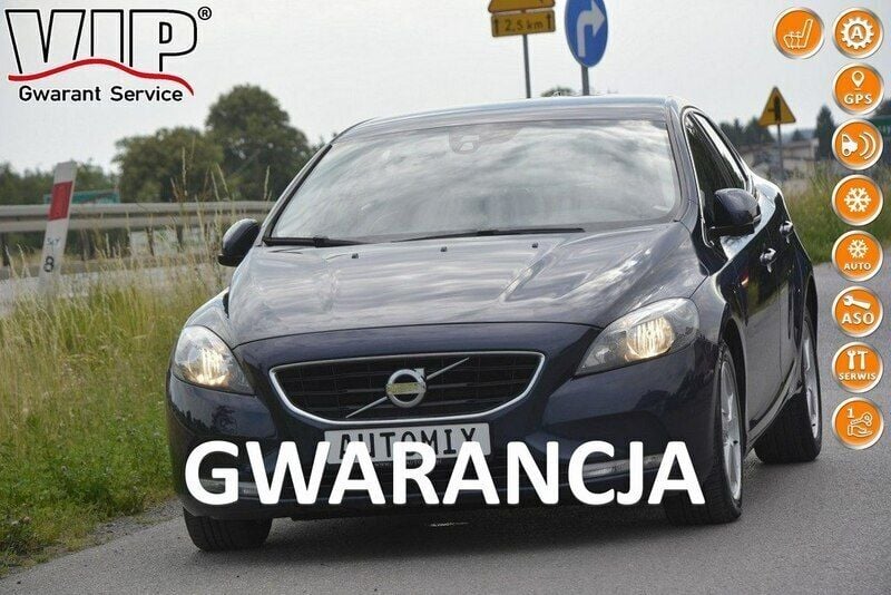 Granatowy Używany 2014 Volvo V40 Kombi | 38 600 zł (Uczciwa cena) - Obraz 1/4