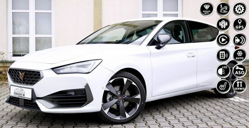 Używany Cupra Leon 150 KM (110 kW) 2023 Biały Hatchback