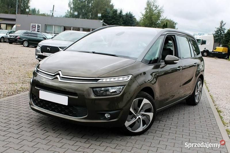 Brązowy Używany 2014 Citroën Grand C4 Picasso Minivan | 37 000 zł (Dość drogi) - Obraz 1/4