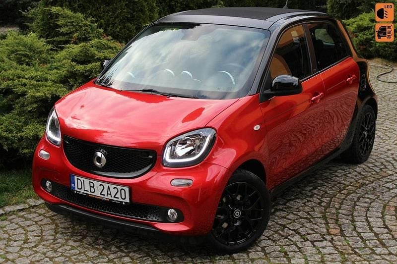 Bordowy Używany 2015 Smart ForFour Prime Hatchback | 28 900 zł - Obraz 1/4