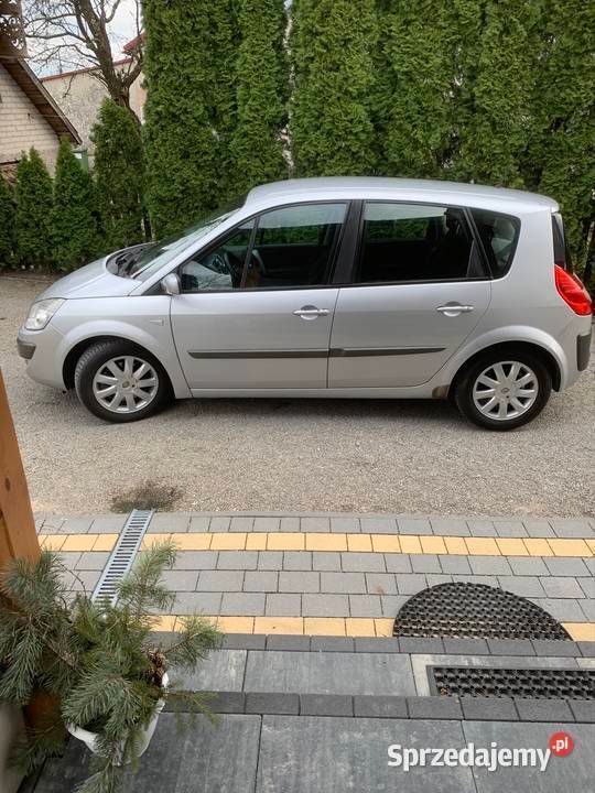 Srebrny Używany 2007 Renault Scénic II Minivan | 11 500 zł (Drogi) - Obraz 1/4