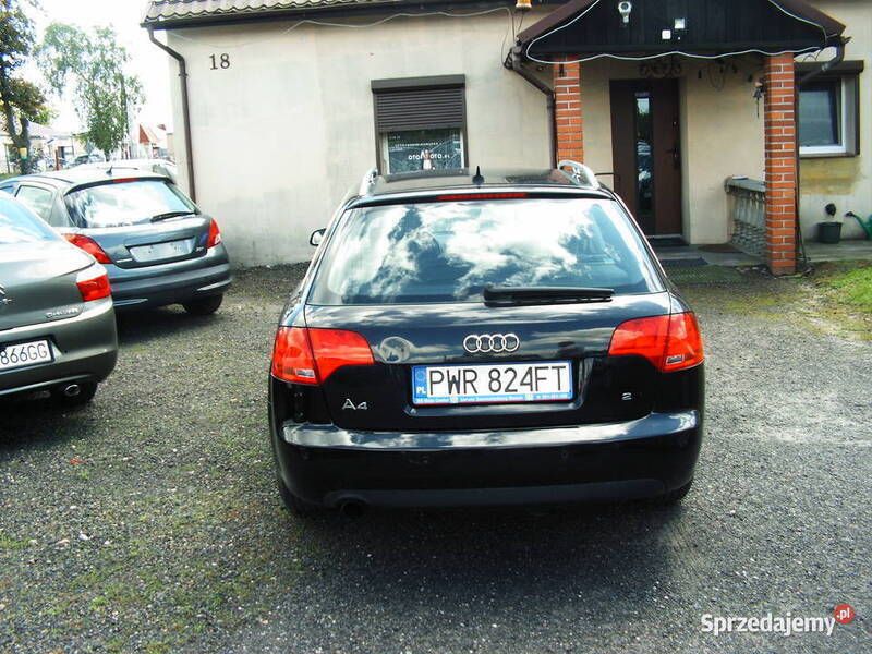 Czarny Używany 2006 Audi A4 Sedan/Limuzyna | 12 500 zł (Dobra cena) - Obraz 1/4