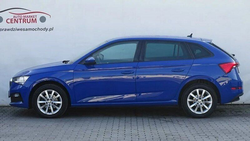Używany Skoda Scala 150 KM (110 kW) 2021 Niebieski Hatchback