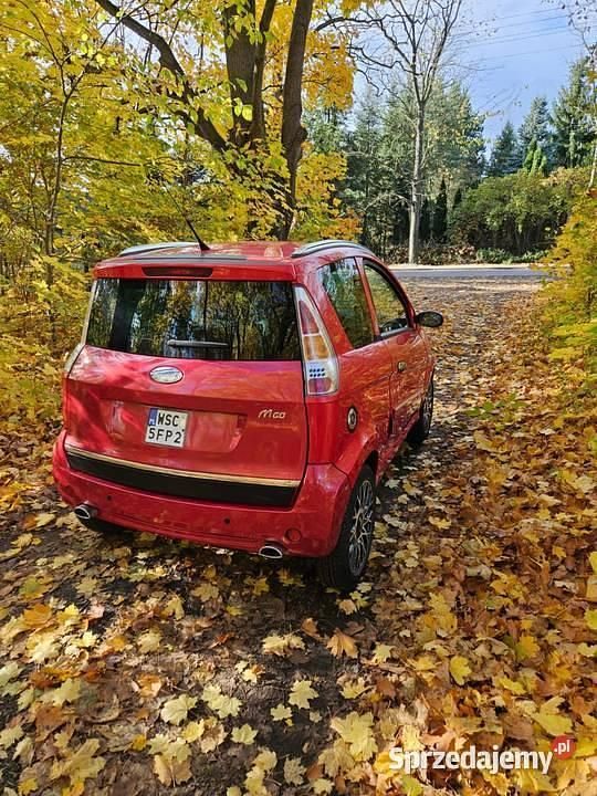 Używany Microcar M.Go 20 KM (14 kW) 2013 Czerwony Hatchback