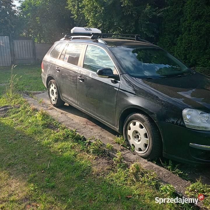 Czarny Używany 2007 VW Golf V Kombi | 5999 zł (Dobra cena) - Obraz 1/4