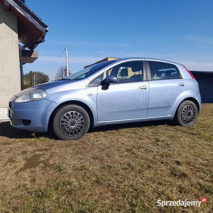 Niebieski Używany 2007 Fiat Grande Punto Hatchback | 7500 zł (Uczciwa cena) - Obraz 1/3
