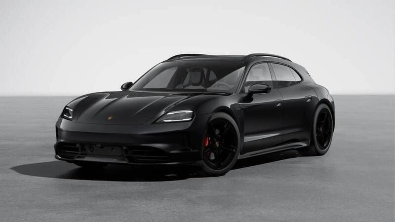 Jet black metallic Nowe 2024 Porsche Taycan 4S Sport Turismo Sedan/Limuzyna | 559 000 zł - Obraz 1/4