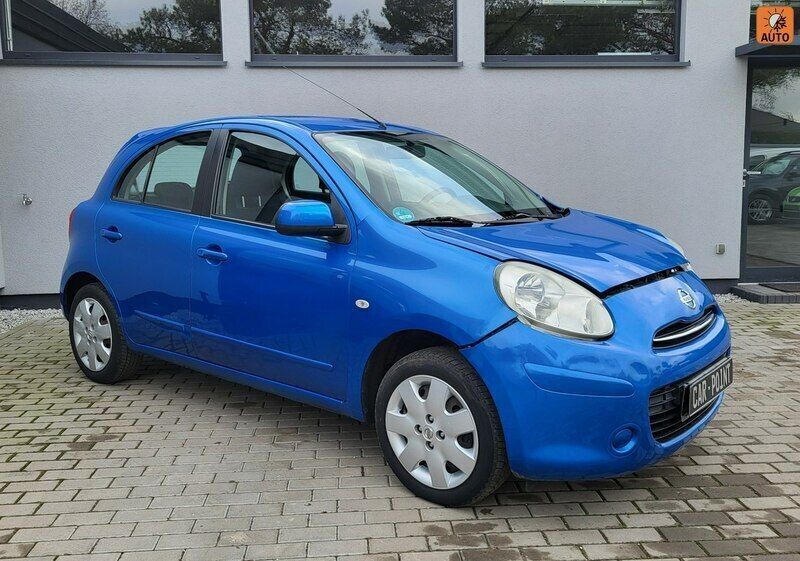 Niebieski (metalik) Używany 2011 Nissan Micra Hatchback | 8900 zł - Obraz 1/4