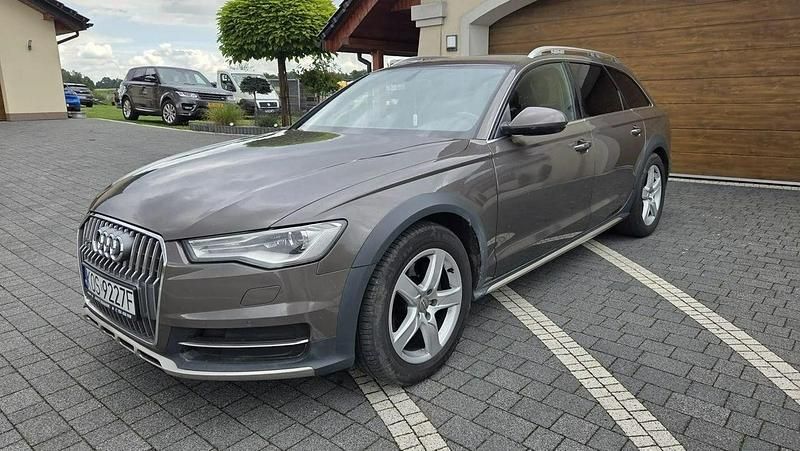 Beżowy (metalik) Używany 2017 Audi A6 Allroad Kombi | 63 000 zł - Obraz 1/4