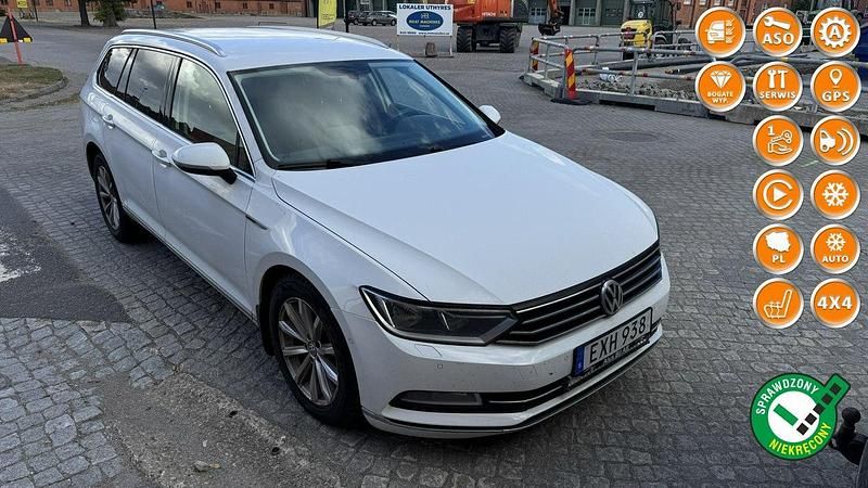 Biały Używany 2015 VW Passat Kombi | 49 999 zł (Uczciwa cena) - Obraz 1/4