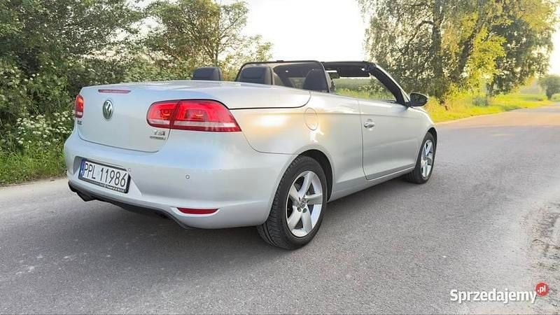 Srebrny Używany 2011 VW Eos Kabriolet | 22 900 zł - Obraz 1/4