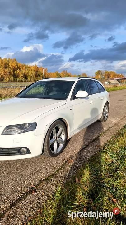 Biały Używany 2008 Audi A4 S-Line Kombi | 21 500 zł (Dość drogi) - Obraz 1/4