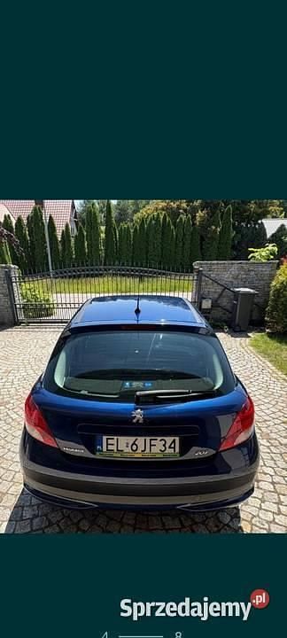 Granatowy Używany 2010 Peugeot 207 Sedan/Limuzyna | 12 500 zł (Uczciwa cena) - Obraz 1/4