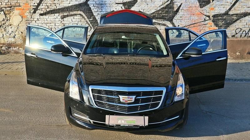 Czarny Używany 2018 Cadillac ATS Sedan/Limuzyna | 79 900 zł - Obraz 1/4