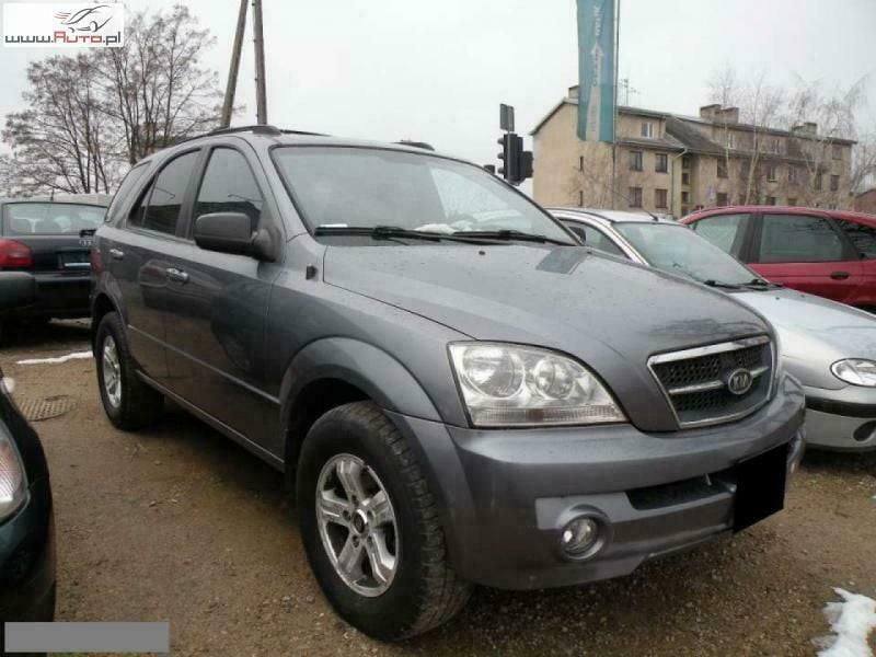 Szary (metalik) Używany 2004 Kia Sorento 2 SUV | 17 900 zł - Obraz 1/4