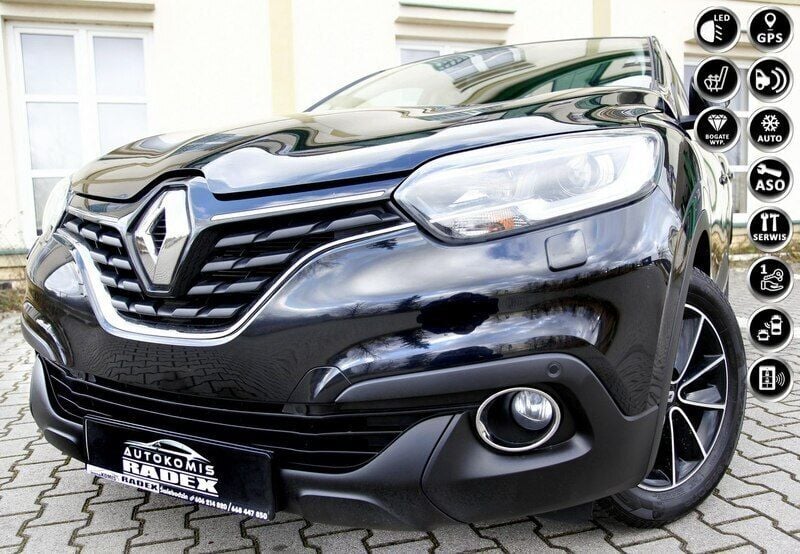 Czarny Używany 2017 Renault Kadjar SUV | 47 999 zł (Dobra cena) - Obraz 1/4