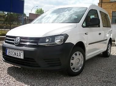 Biały Używany 2017 VW Caddy Minivan | 46 900 zł (Super Cena) - Obraz 1/4