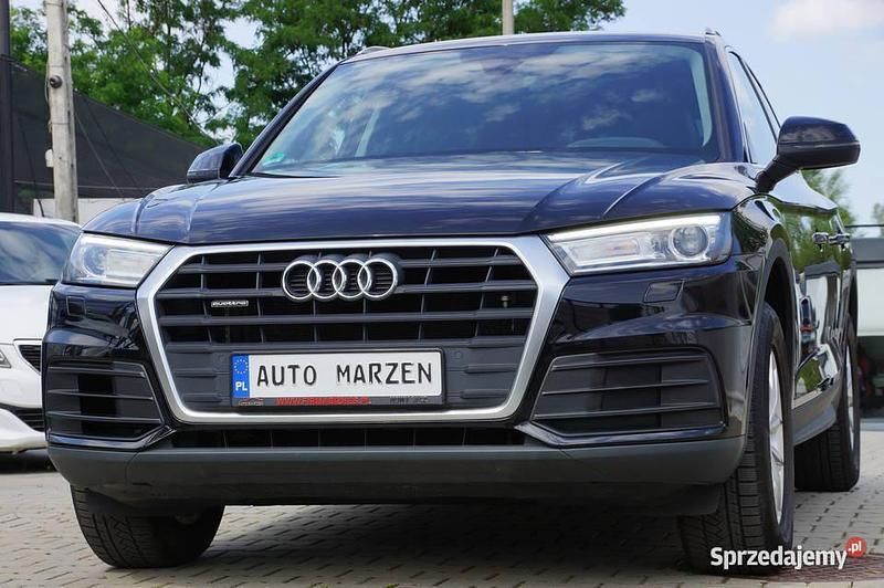 Czarny Używany 2018 Audi Q5 SUV | 109 700 zł (Uczciwa cena) - Obraz 1/4
