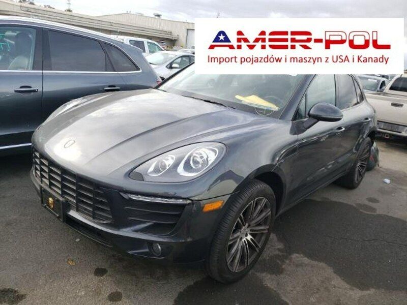 Czarny Używany 2018 Porsche Macan SUV | 118 000 zł - Obraz 1/4