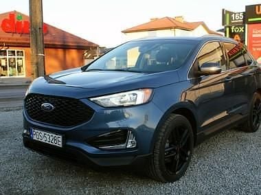 Niebieski ciemny (metalik) Używany 2019 Ford Edge SUV | 77 800 zł (Dobra cena) - Obraz 1/4