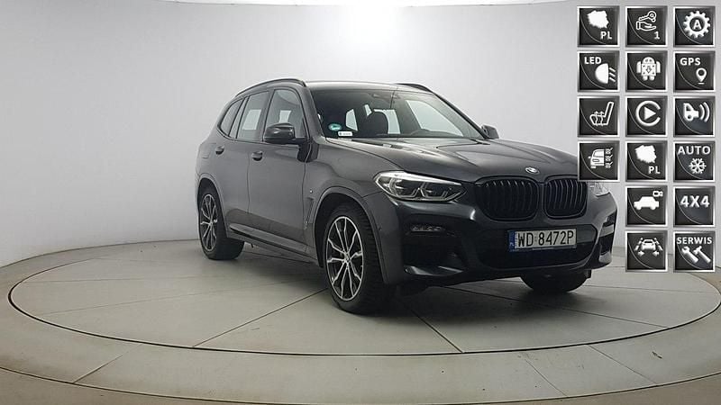 Czarny Używany 2021 BMW X3 M Sport SUV | 144 850 zł (Dobra cena) - Obraz 1/4