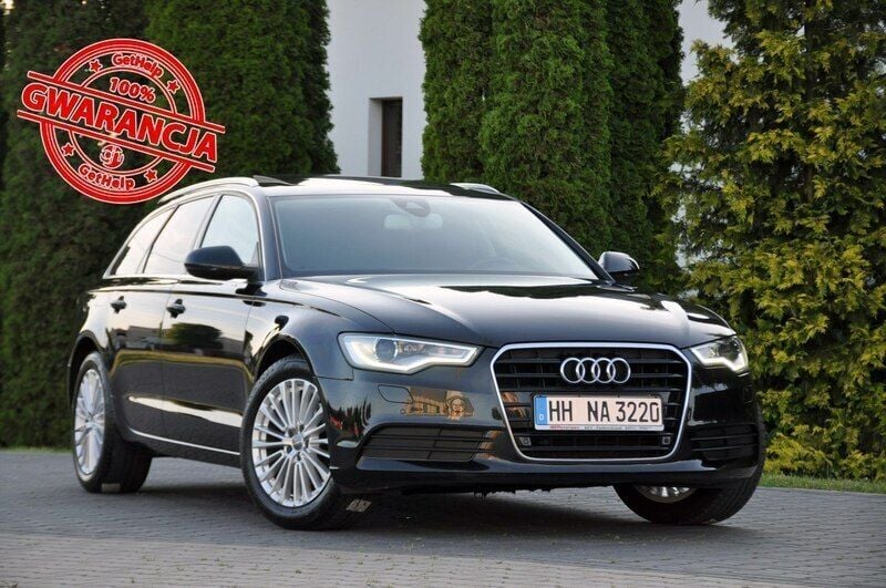 Czarny Używany 2012 Audi A6 Kombi | 44 900 zł (Uczciwa cena) - Obraz 1/4