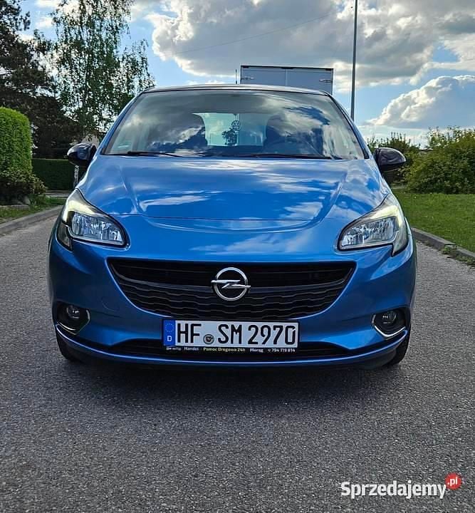 Niebieski Używany 2018 Opel Corsa Hatchback | 31 900 zł (Uczciwa cena) - Obraz 1/4