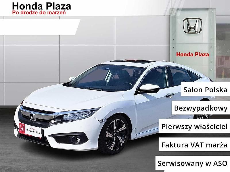 Taffeta white Używany 2018 Honda Civic Executive Sedan/Limuzyna | 89 900 zł (Dość drogi) - Obraz 1/4