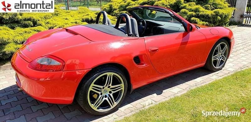 Używany Porsche 986 Boxster 1997 Czerwony Kabriolet